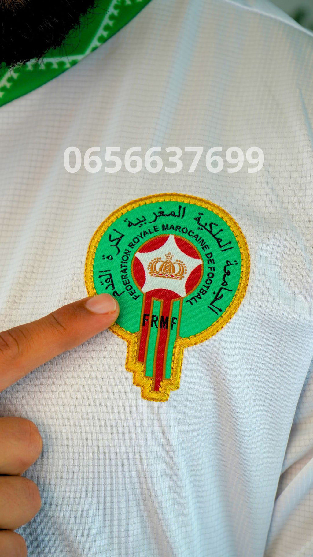 قميص المنتخب المغربي الخاص بكأس أمم افريقيا ⚪🔴