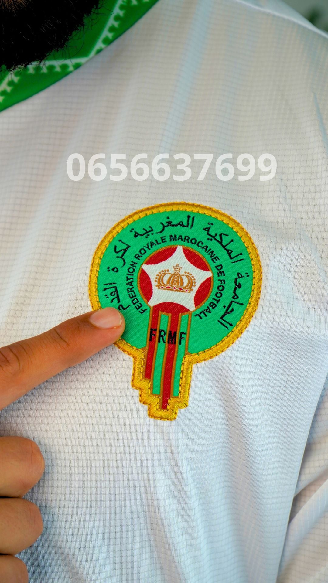قميص المنتخب المغربي الخاص بكأس أمم افريقيا ⚪🔴