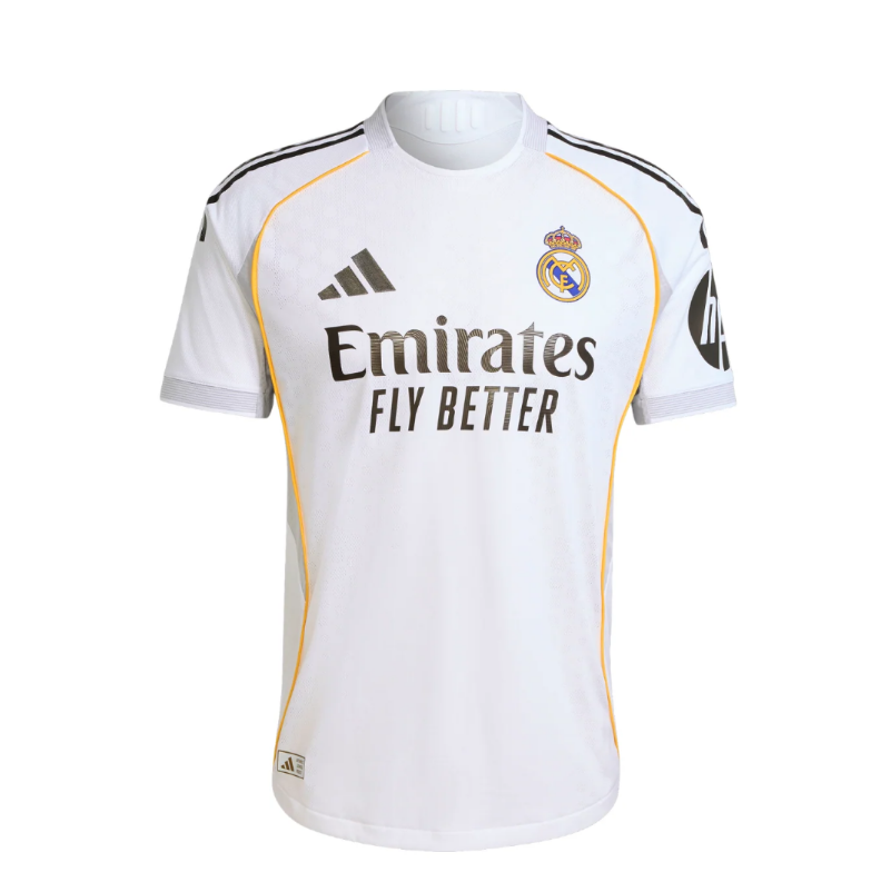 Real Madrid Authentic Home Shirt 25/26