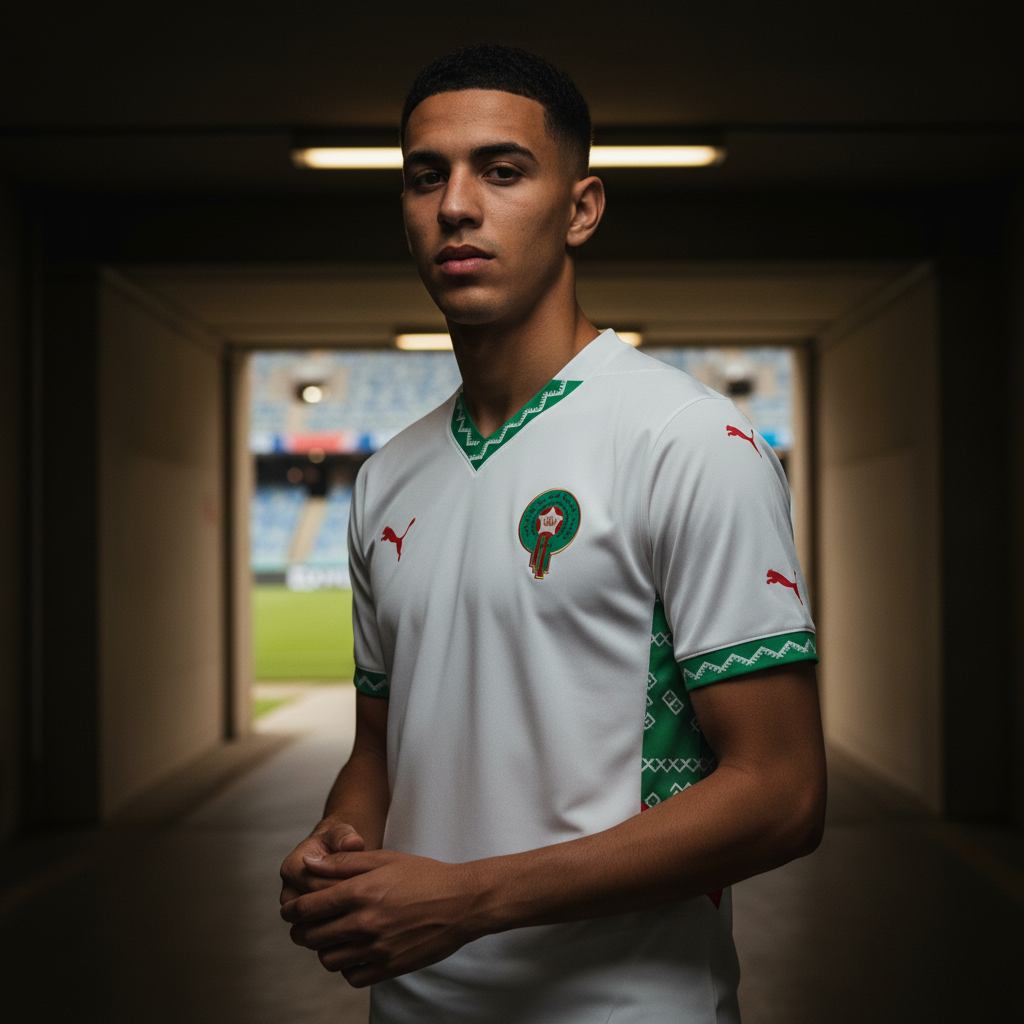 Maillot de l'équipe nationale du Maroc